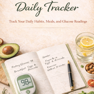 Blood Sugar Daily Tracker - Track Your Daily Habits, Meals, and Glucose Readings
